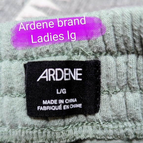 🎉Ardene size Large, GUC vintage, mint colour sweat pants - Picture 2 of 10